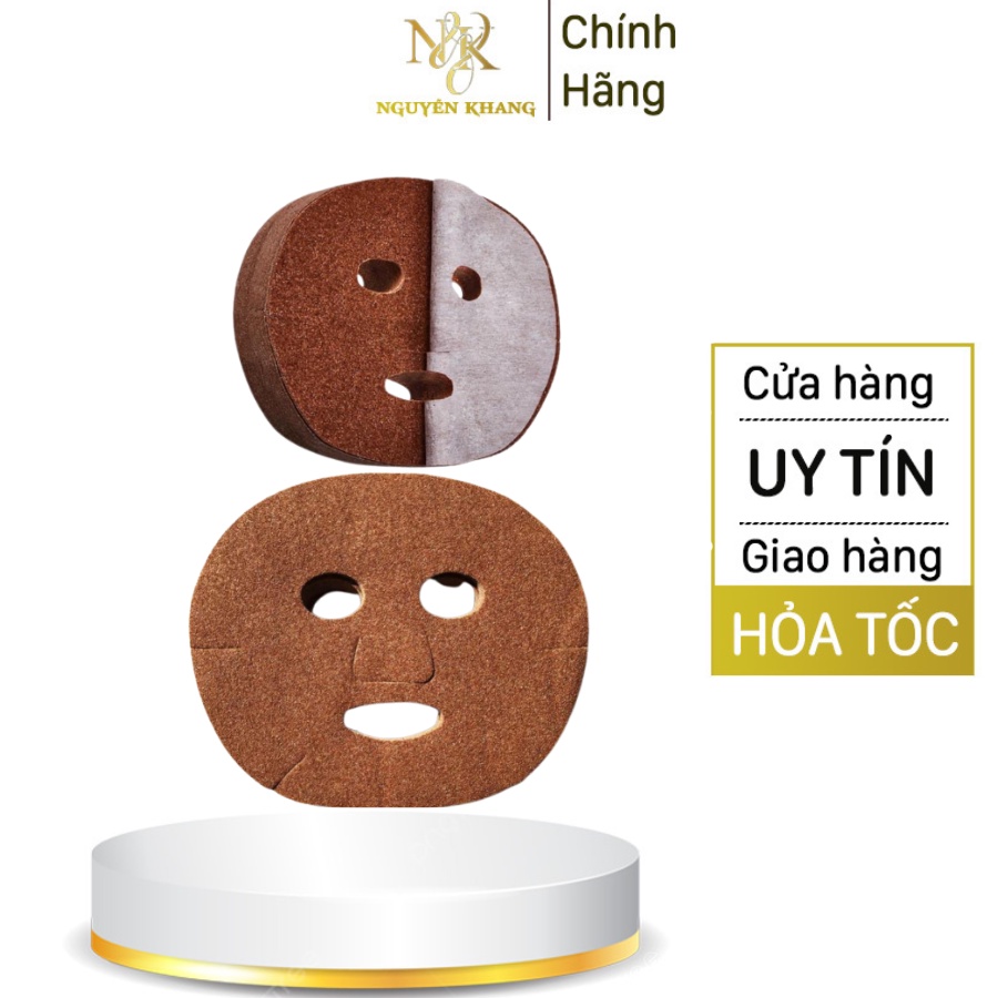 Mặt nạ ngũ hoa dạng miếng mặt nạ mầm rong biển
