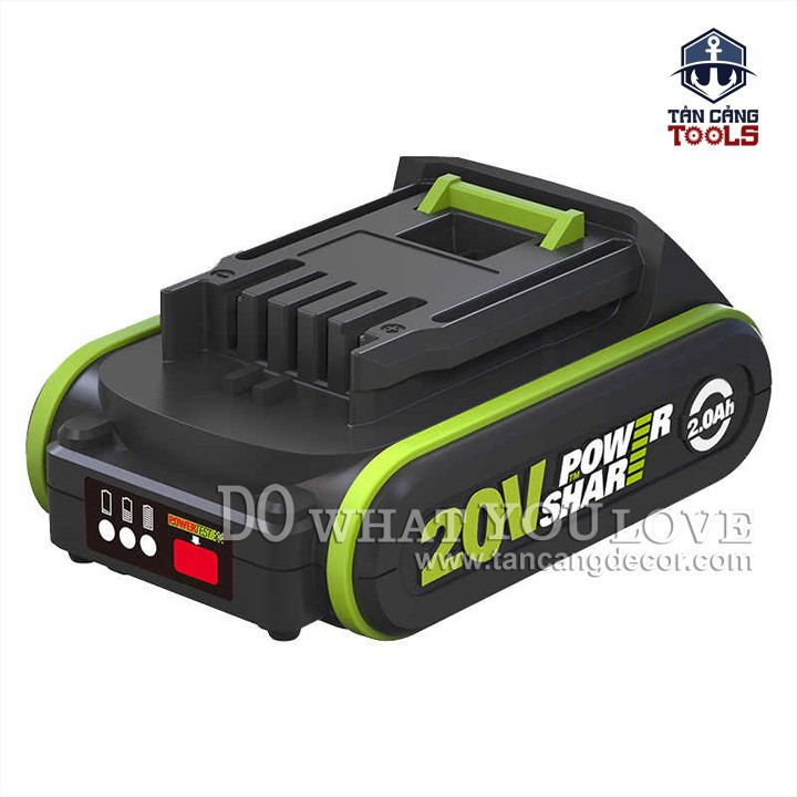 Pin Li-ion 20V 2.0Ah Worx WA3593