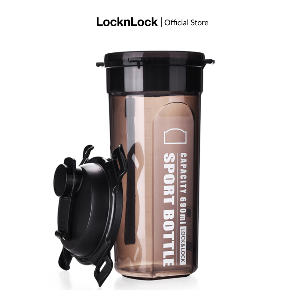 HPL934MBK-PR - Bình Nhựa Đựng Nước Sports Lock&Lock 690ML - Màu Đen