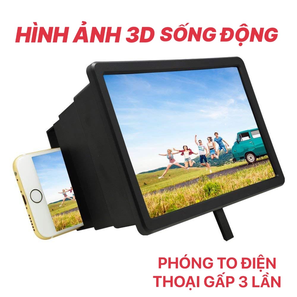 KÍNH PHÓNG ĐẠI F2 HÌNH ẢNH 3D CỰC NÉT - KÍNH PHÓNG TO MÀN HÌNH ĐIỆN THOẠI THẾ HỆ MỚI HOT 2020