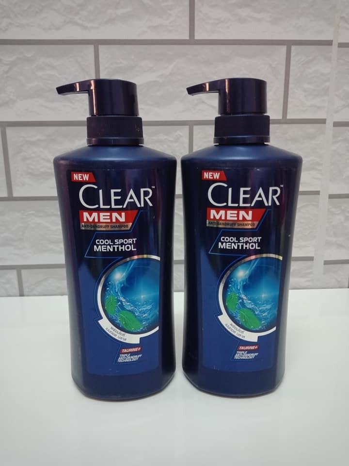 Dầu gội đầu Clear men Thái Lan mẫu mới 480ml