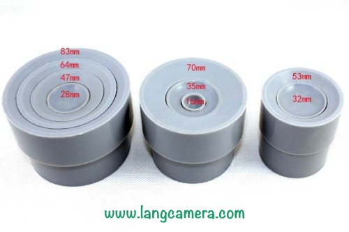 Cao Su Tháo Lens - Bộ 9 cục cao su