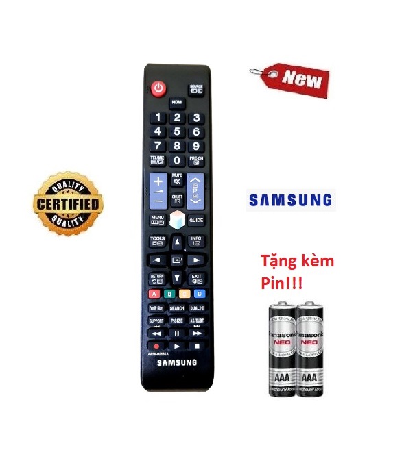 Điều khiển tivi Samsung các dòng Tivi Samsung UA32 UA40 UA43 UA 49 UA50 UA55 QA65 4K Smart QLED - Hàng tốt