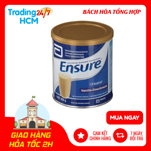 Sữa bột Ensure Đức vị vani 400g