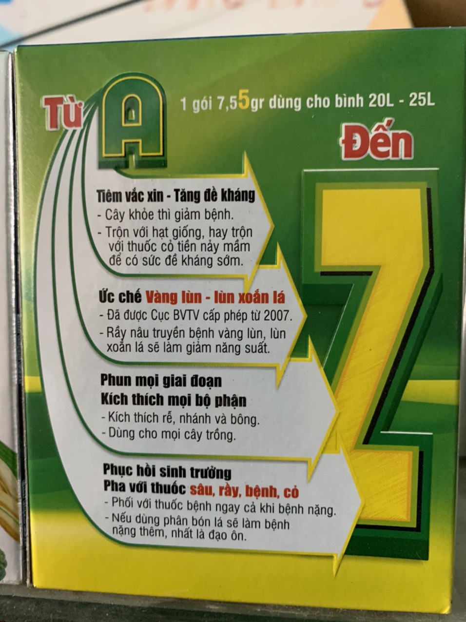 Phân Bón Lá Comcat 150wp (gói 7.55g)- Kích Thích Sinh Trưởng
