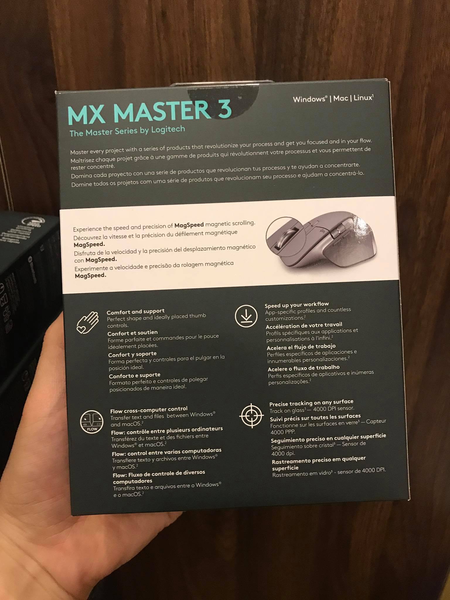 Chuột văn phòng không dây Logitech MX Master 3 - Nguyên Seal