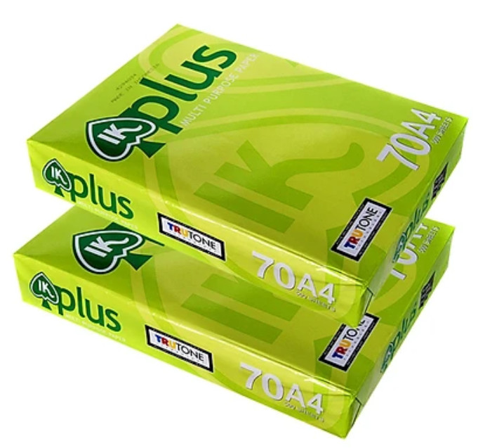 Giấy in photocopy A4 IK Plus 70gsm (500 tờ)