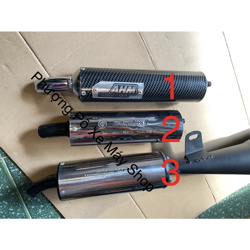Sét bụng pô+lon dành cho suzuki satria 2 thì