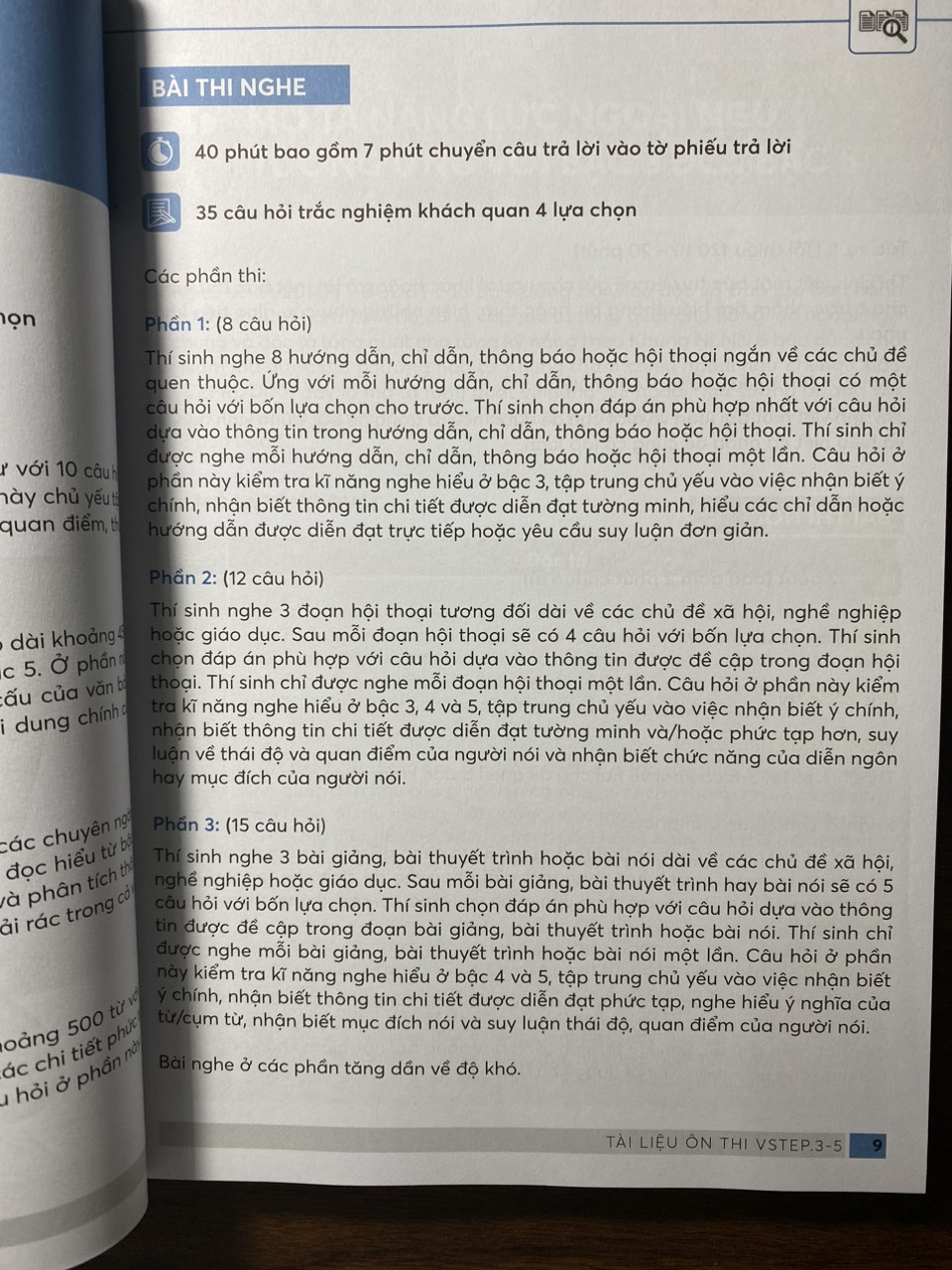 Tài liệu ôn thi VSTEP.3-5