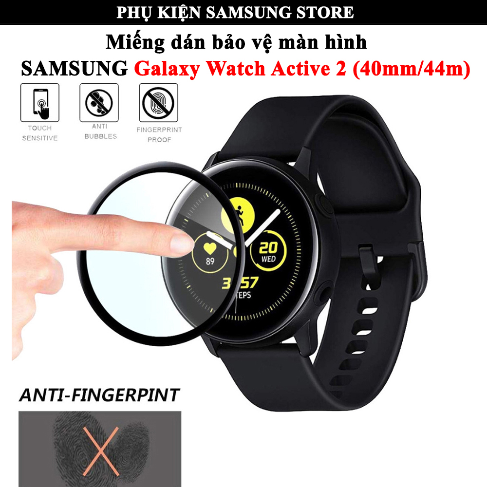 Miếng dán dẻo full 3D  Samsung Galaxy Watch Active 2
