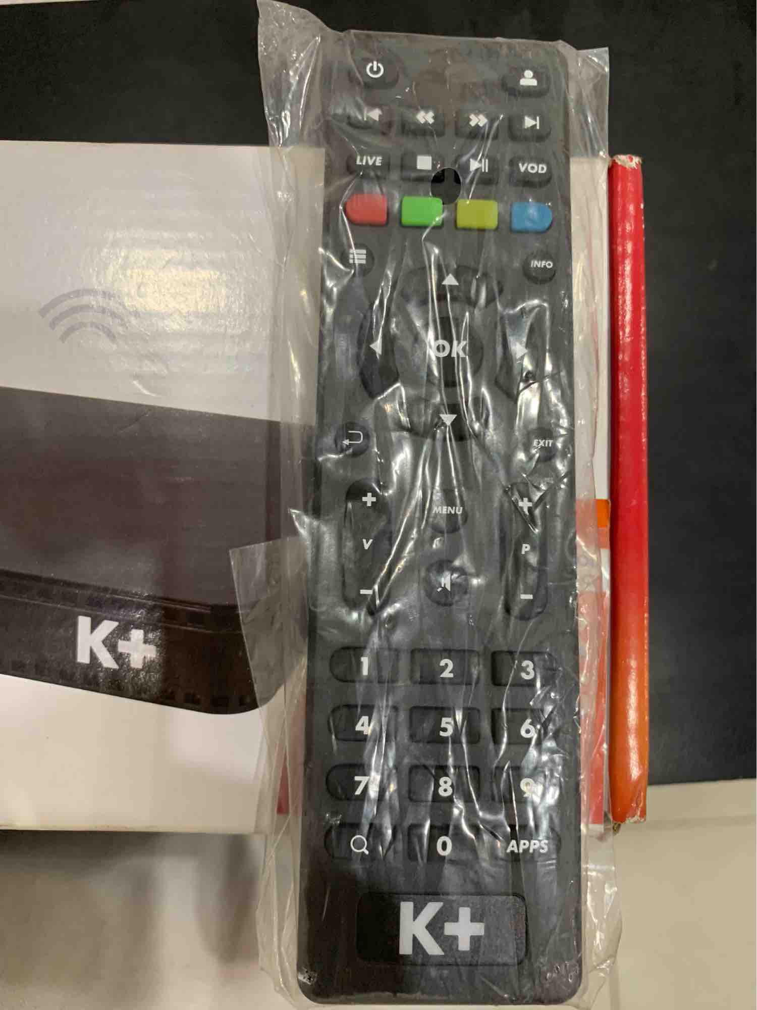 [HCM]Điều khiển tivibox k+ hd-remote tivi box k+ hd