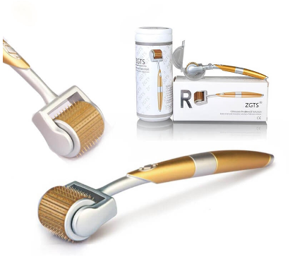 Tự lăn kim ở nhà, tự lăn kim ở nhà - Cây lăn kim chăm sóc da mặt cao cấp hỗ trợ điều trị Sẹo Rỗ, Thâm Nám, Trị Mụn -CÂY LĂN KIM TAY ZGTS, kim lăn mặt cầm tay,hướng dẫn lăn tinh chất.