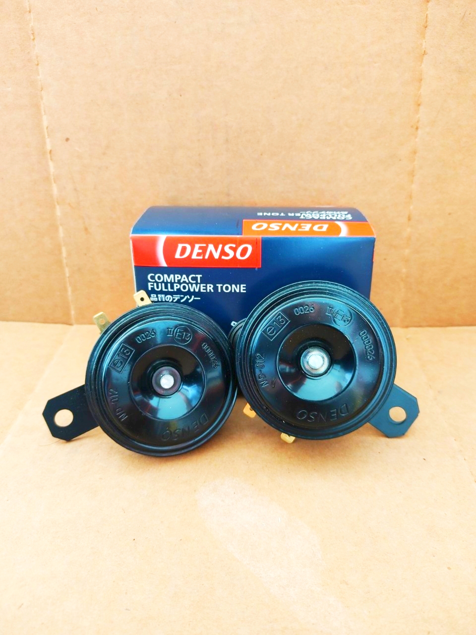 Bộ còi dĩa denso 12v - dành cho xe du lịch