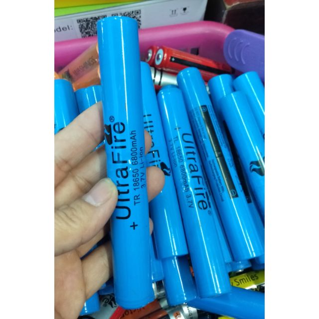 Pin sạc 18650 - 6800mah 3,7v