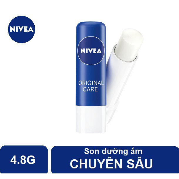 Son Dưỡng Ẩm Nivea Original Care 4,8g (Thái Lan)