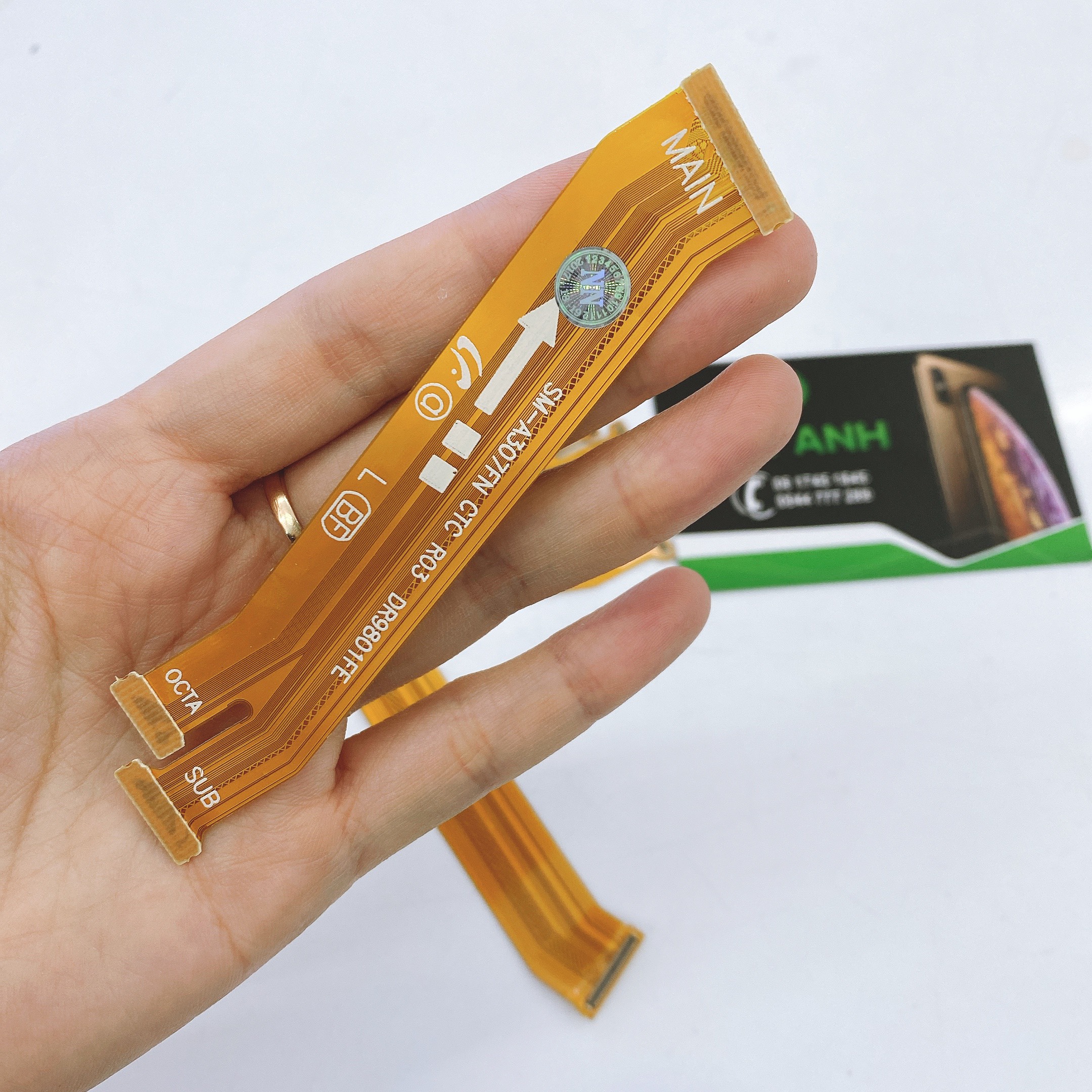 Dây cáp nối main - sạc Samsung A30s / A307f chính hãng , bảo hành đổi trả