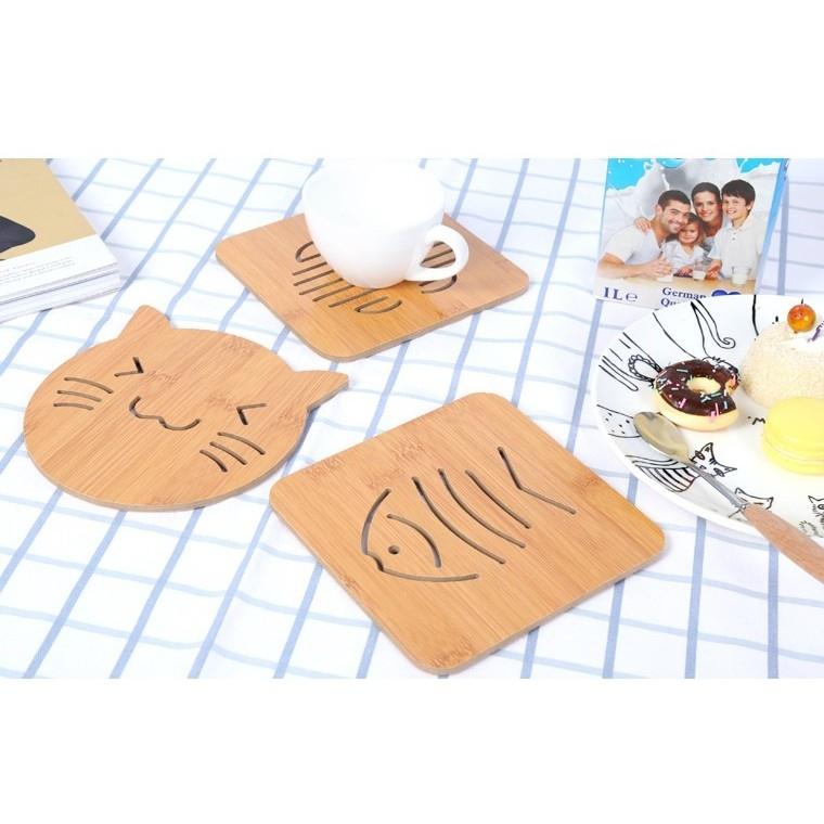 Miếng lót nồi bằng gỗ ép