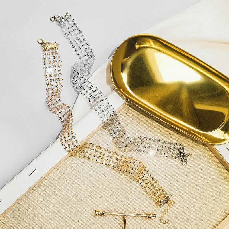 [HCM]Vòng cổ choker đính sequin lấp lánh