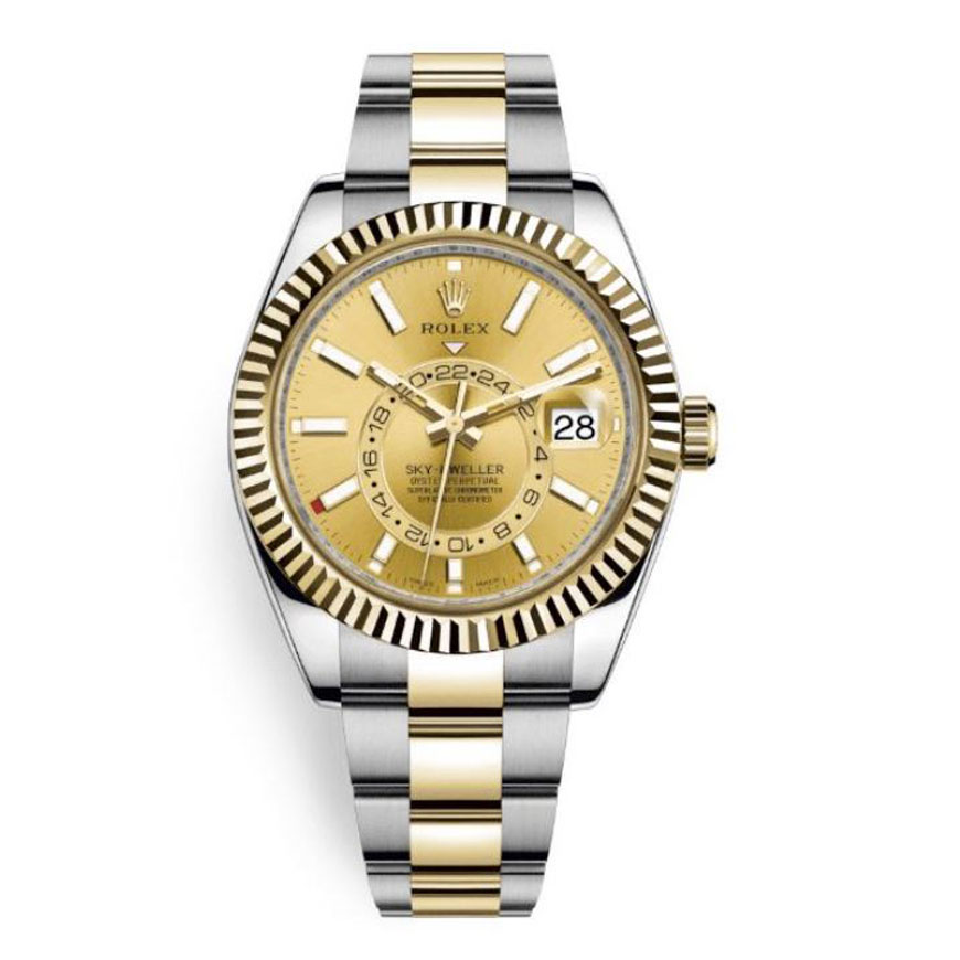 Đồng hồ nam Rolex Yellow Rolesor Oyster Perpetual Sky