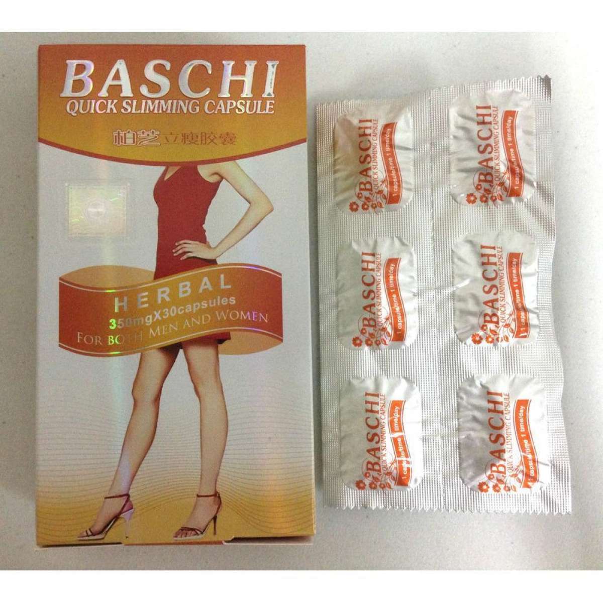 [Tặng Mặt Nạ] [HCM]Viên uống giảm cân Baschi Cam 30 viên - An Nhiên 1