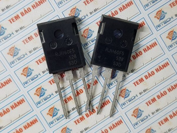 Combo 2 chiếc rjh60f5, rjh60f5dpq igbt 80a 600v to-3p