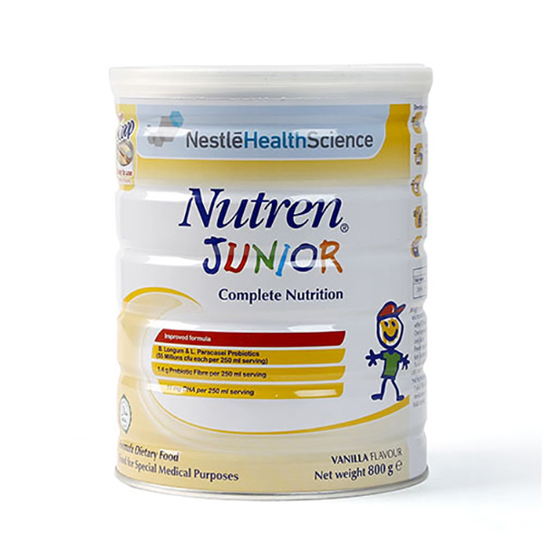Nutren Junior 800g-850g milk (1-10 years old)