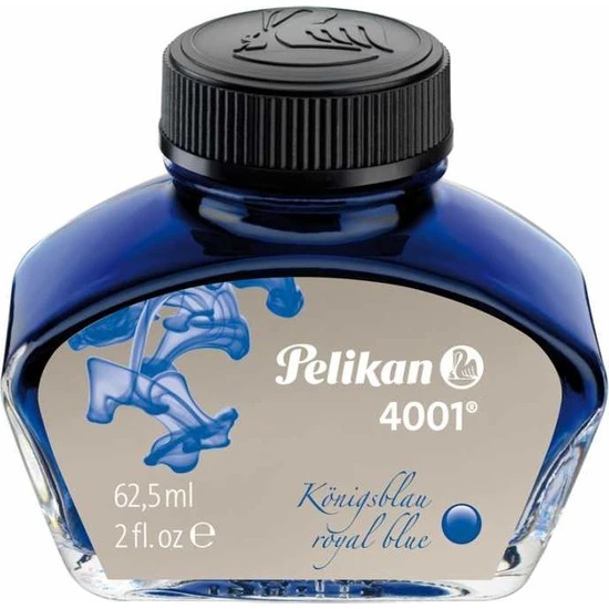 Mực Đức Pelikan 4001 62.5ml (xanh blue, tím violet, đen, đỏ )