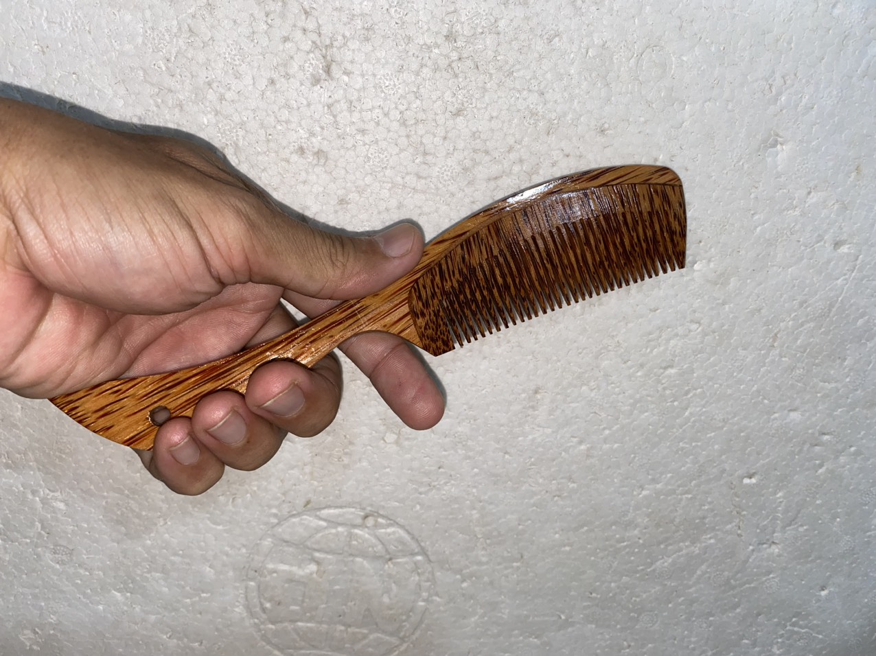 LƯỢC CHẢI TÓC GỖ DỪA - DÀI 21CM