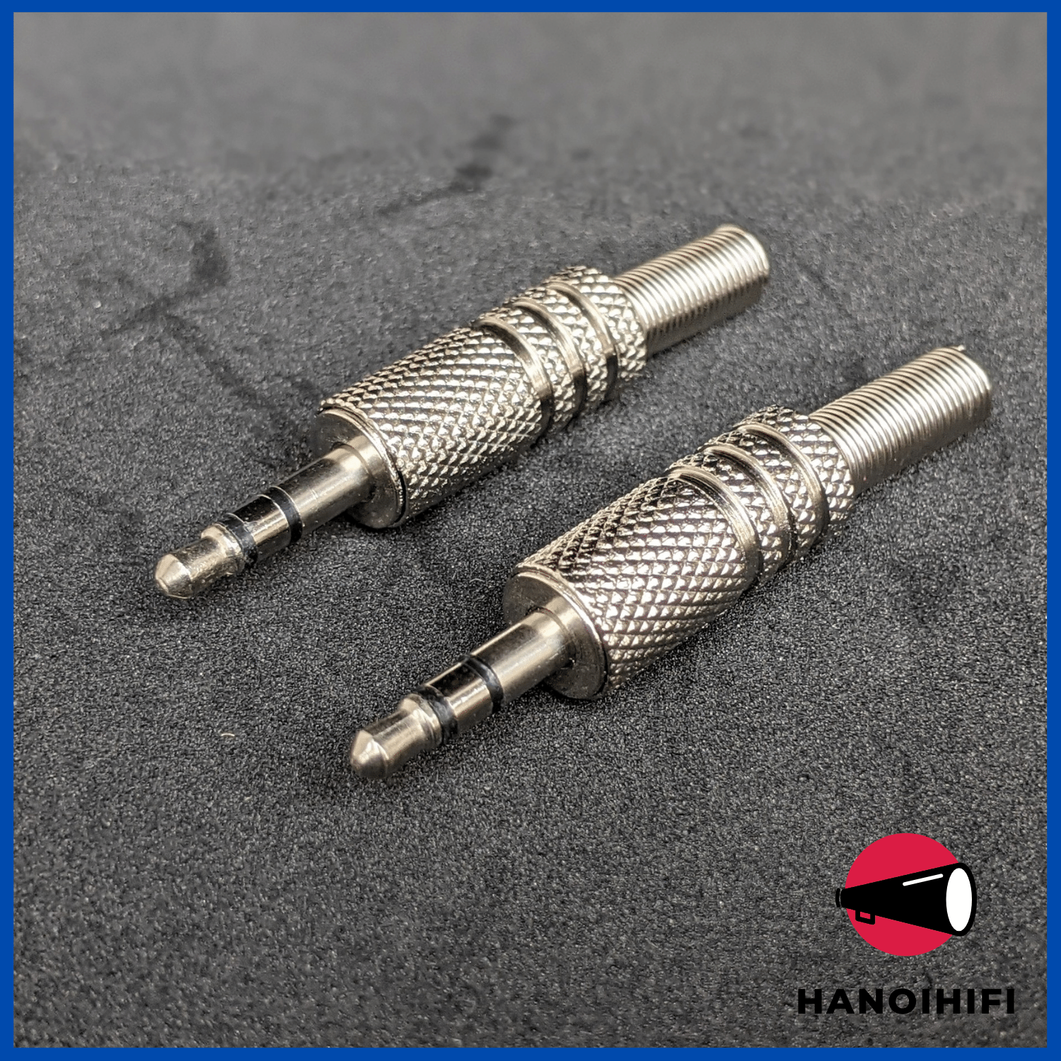 Jack Audio 3.5 Mạ Vàng, bạc - Đực phù hợp nối dài, làm jack auodio các loại