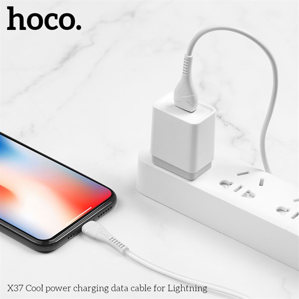 Bộ sạc Hoco C73A 2 cổng sạc nhanh 2.4A ( kèm cáp lightning )