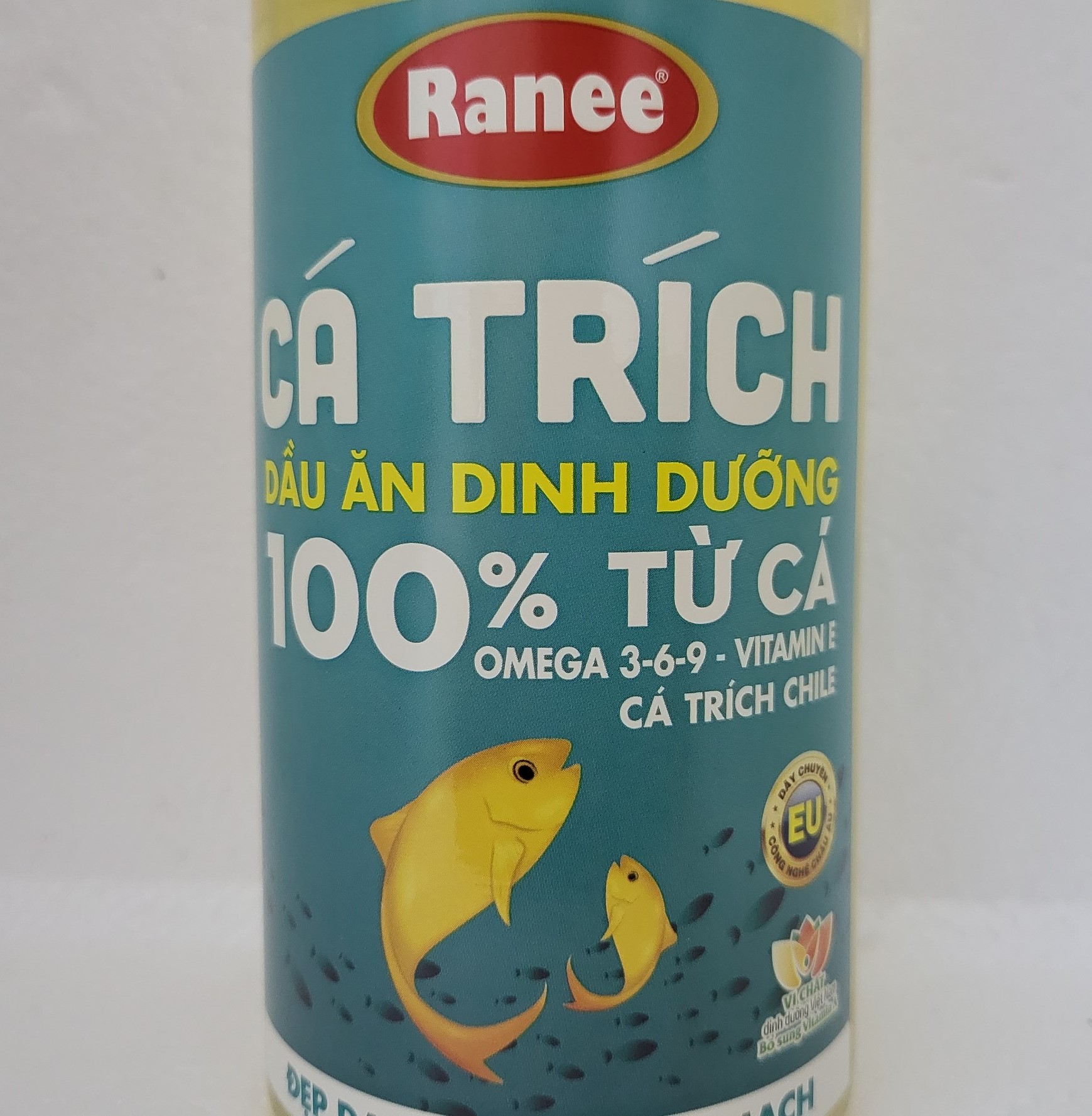 [Chai 950ml – CÁ TRÍCH] DẦU ĂN DINH DƯỠNG TỪ CÁ [VN] RANEE Nutritious Cooking Oil with Herring (halal)