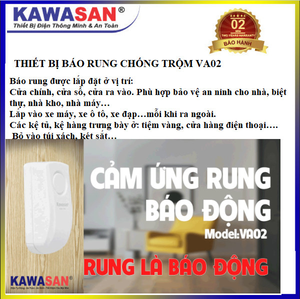 Thiết Bị Báo Rung Chống Trộm VA02