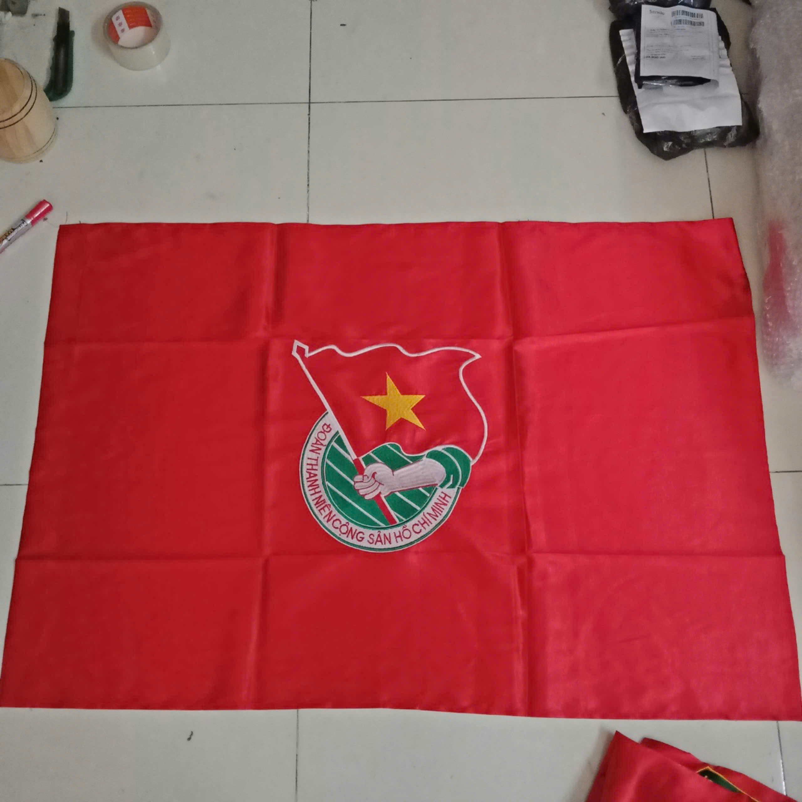 Cờ ĐOÀN in, cờ đoàn thanh niên