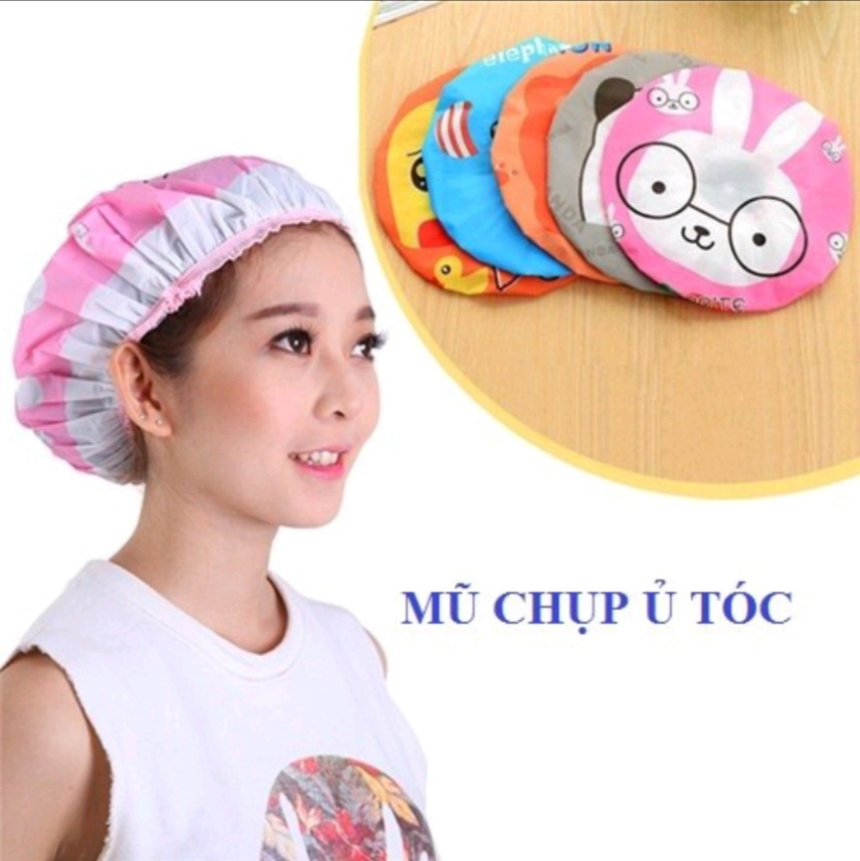 NÓN TRÙM TÓC KHI TẮM