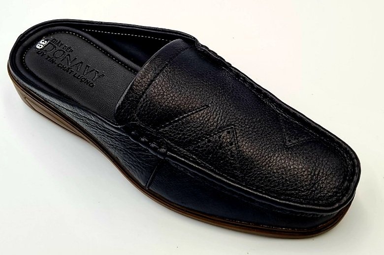 [Hcm]High Quality Cow Leather Men's Slip-On Shoes Ntb110 (Black Brown)