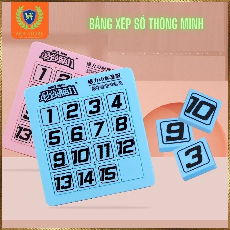 Bảng xếp số từ tính thông minh