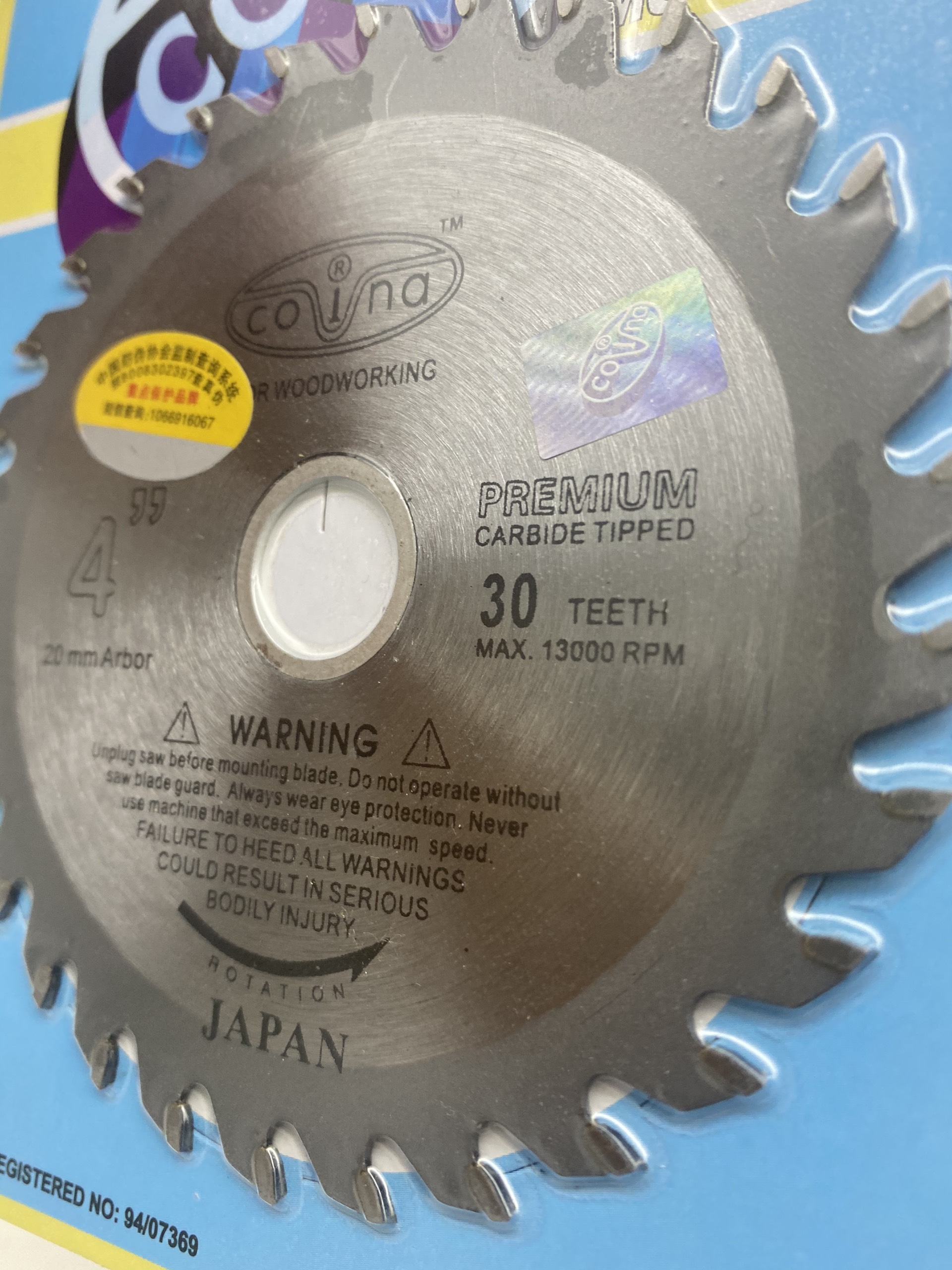Lưỡi cưa gỗ COVINA 100mm 30 răng