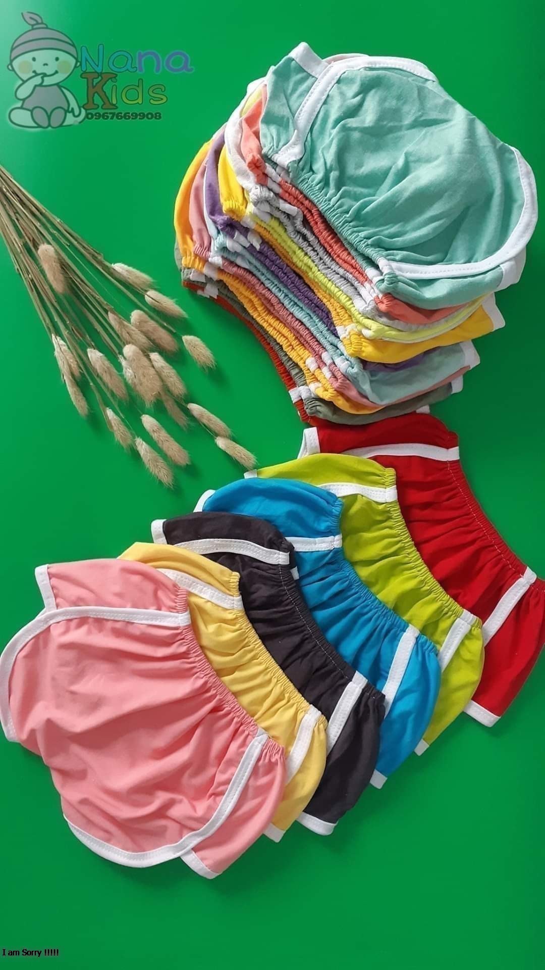 combo 10 quần chục cho bé trai, bé gái
