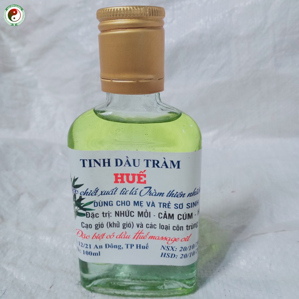 ✅[CHÍNH HÃNG] Tinh Dầu Tràm Huế Nguyên Chất 100ml