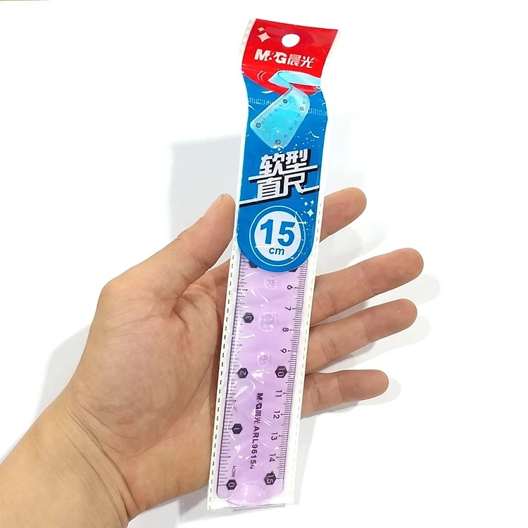 Thước dẻo 15cm - 30cm ARL96154 (Giao màu ngẫu nhiên ạ)