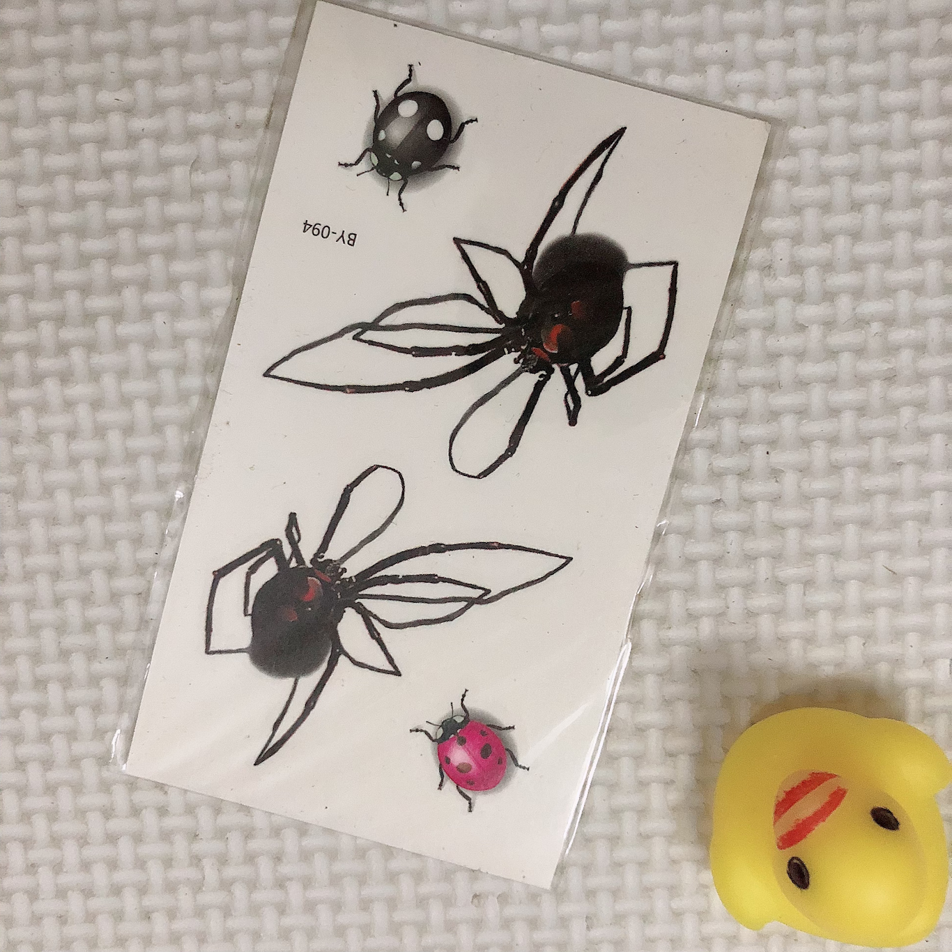 [HCM]Hình xăm dán halloween nhện và bọ cạp 10x6cm