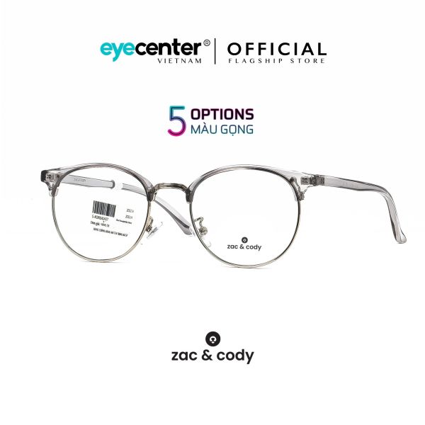 Giá bán Gọng kính cận nam nữ chính hãng ZAC & CODY C35 nhựa dẻo siêu nhẹ chống gãy nhập khẩu by Eye Center Vietnam