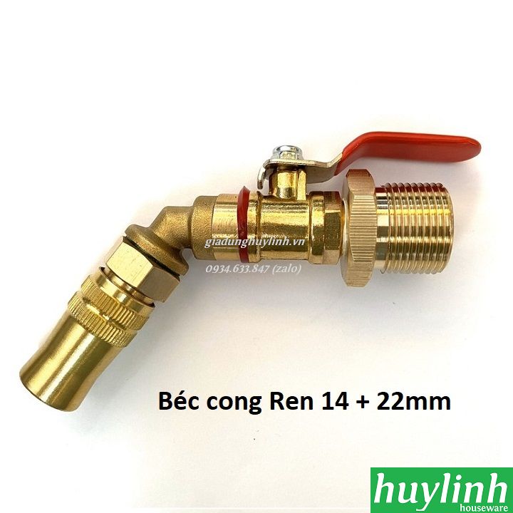 [HCM]Đầu béc phun rửa máy lạnh điều hòa Ren 22 và 14mm cho máy xịt cao áp