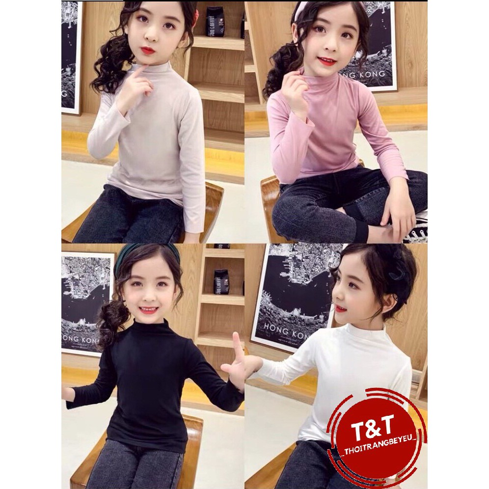[Giá Sốc] áo giữ nhiệt cổ lọ 5 phân cho bé yêu