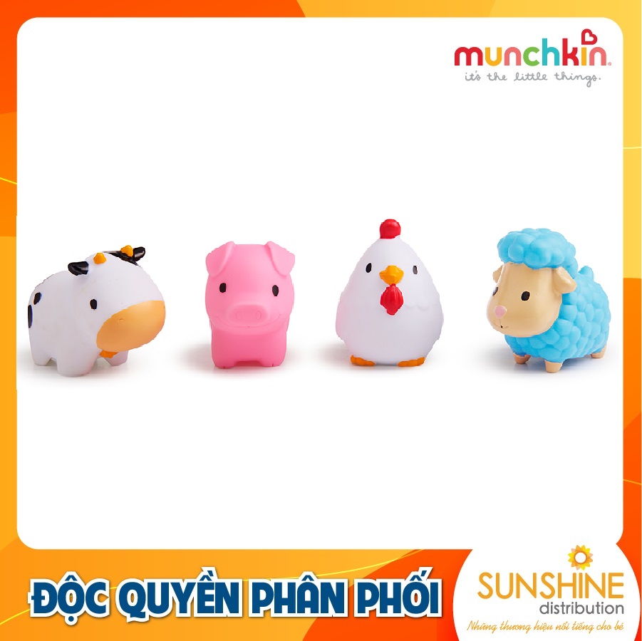 Set of 4 Munchkin Farm Animals