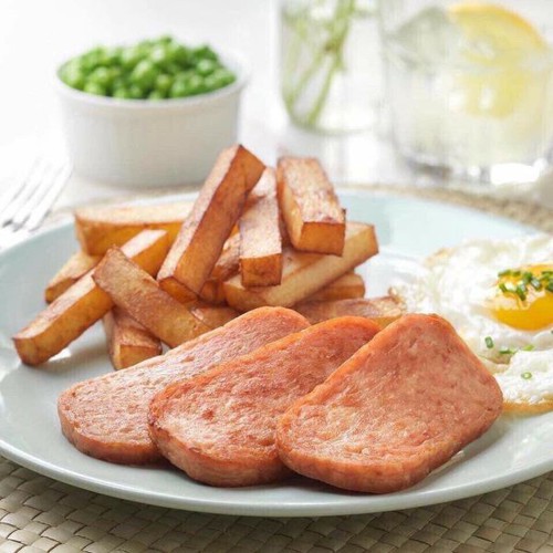Thịt Hộp Spam Mỹ  [thường và ít mặn] ( 340g )