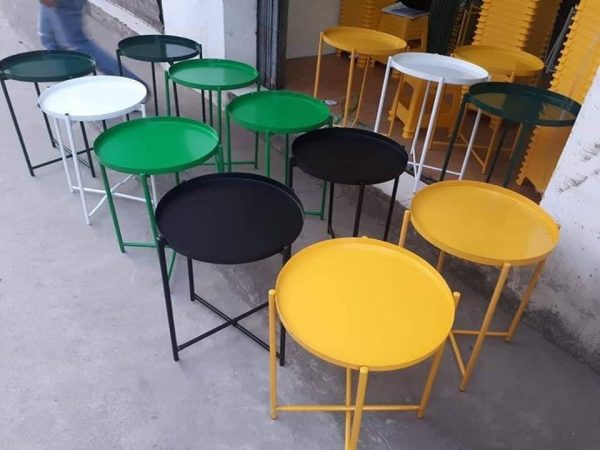 Bàn trà chanh , cafe xếp gọn bàn rời