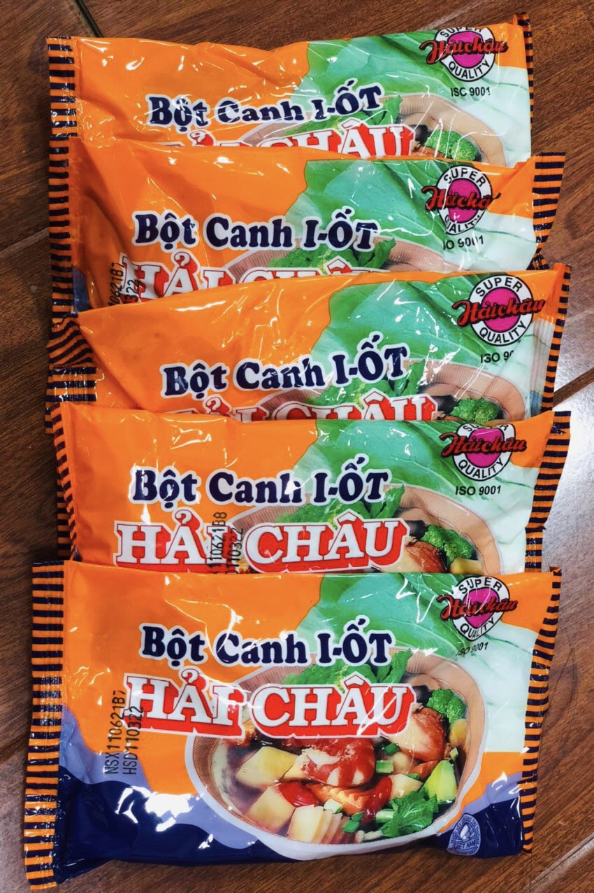 COMBO 05 GÓI bột canh iot Hải Châu (5gói x 190gr)