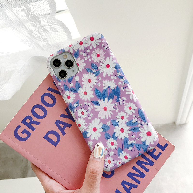 [HCM]Ốp iPhone Cúc Họa Mi iPhone 7Plus/8Plus/X/Xs Max/11/11 Pro Max - ốp iphone