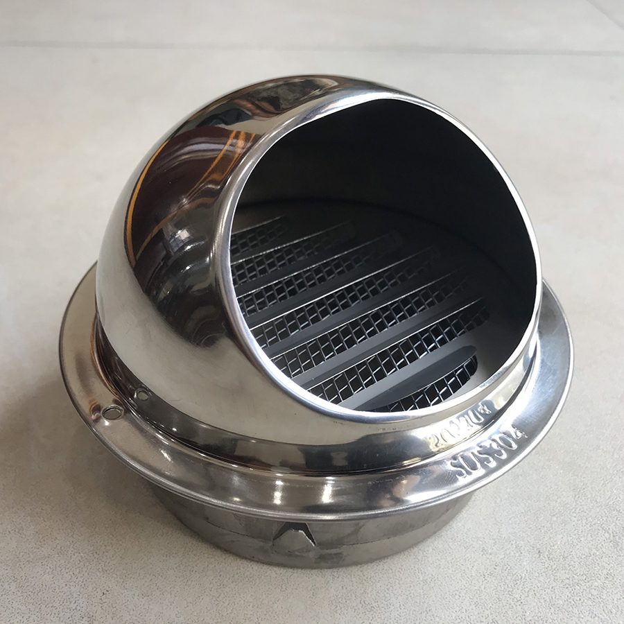 chụp thông hơi inox phi 150 125